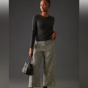 By Anthropologie Jersey Cropped Tee